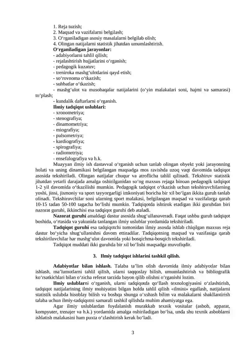 Ilmiy tadqiqot asoslari 3