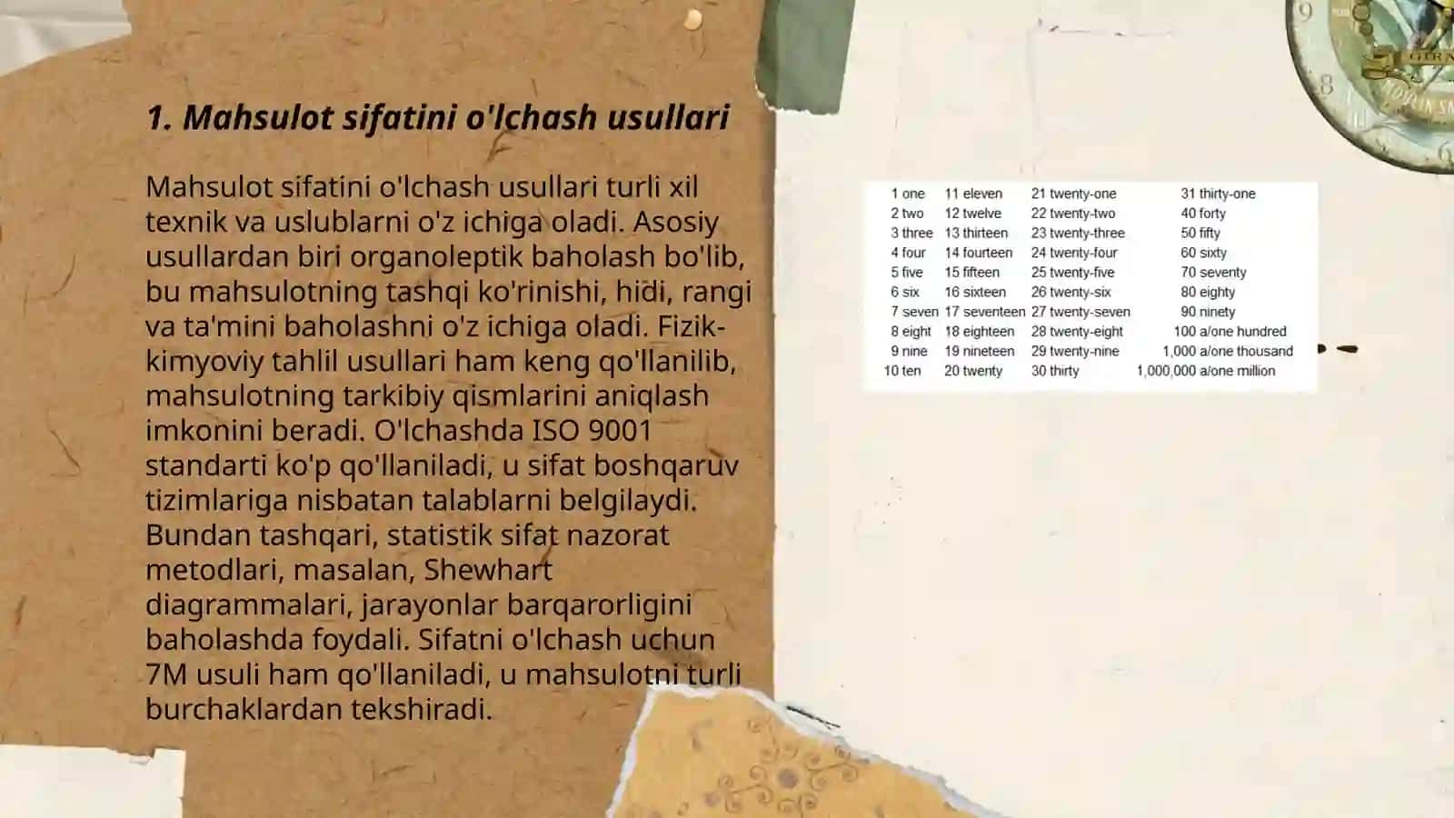 Sotilgan mahsulot sifatining tahlili MBR-15. Nishonov Shaxzod 3