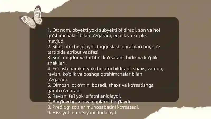 Tilning grammatik sathi 3