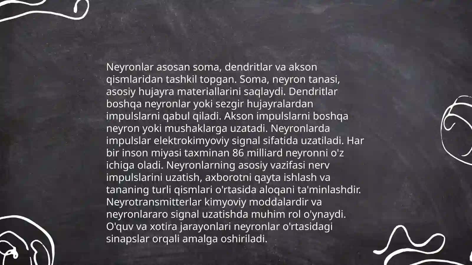 Nerf sistemasining Tuzilishi 3