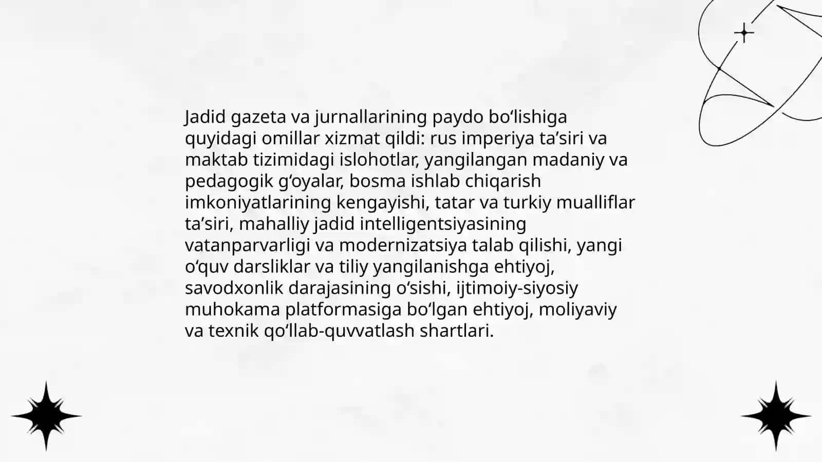 Jadid adabiyotida gazeta-jurnallar faoliyati 3