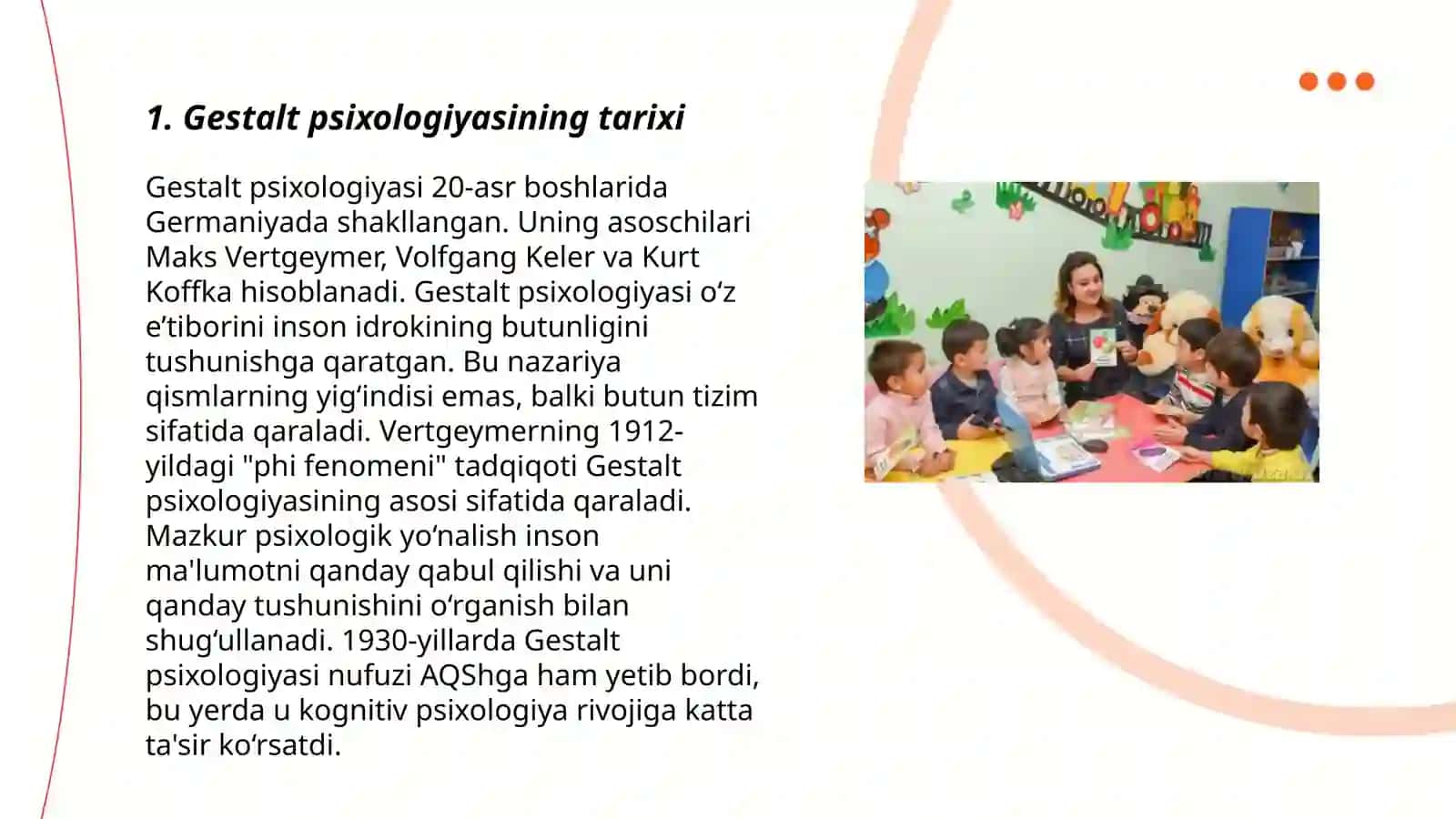 Gestalt psixologiyasining mazmun mohiyati 3