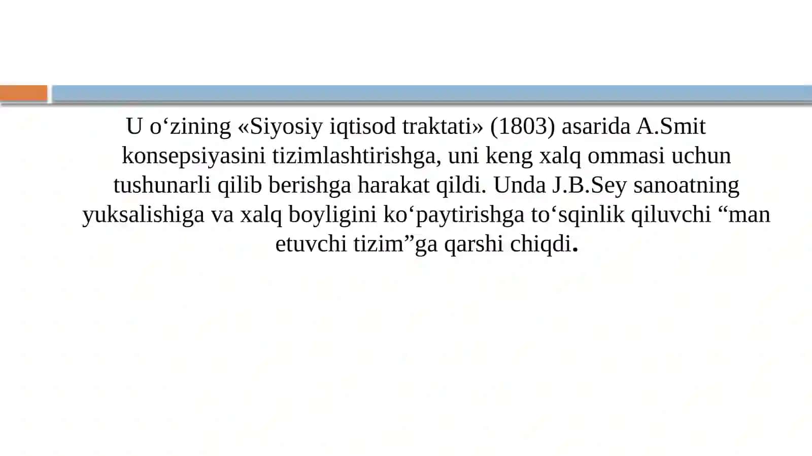 Klassik iqtisodiy maktabga muqobil g’oyalarning vujudga kelishi 3