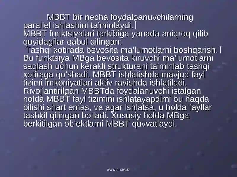 SQL tili yordamida MB yaratish 3
