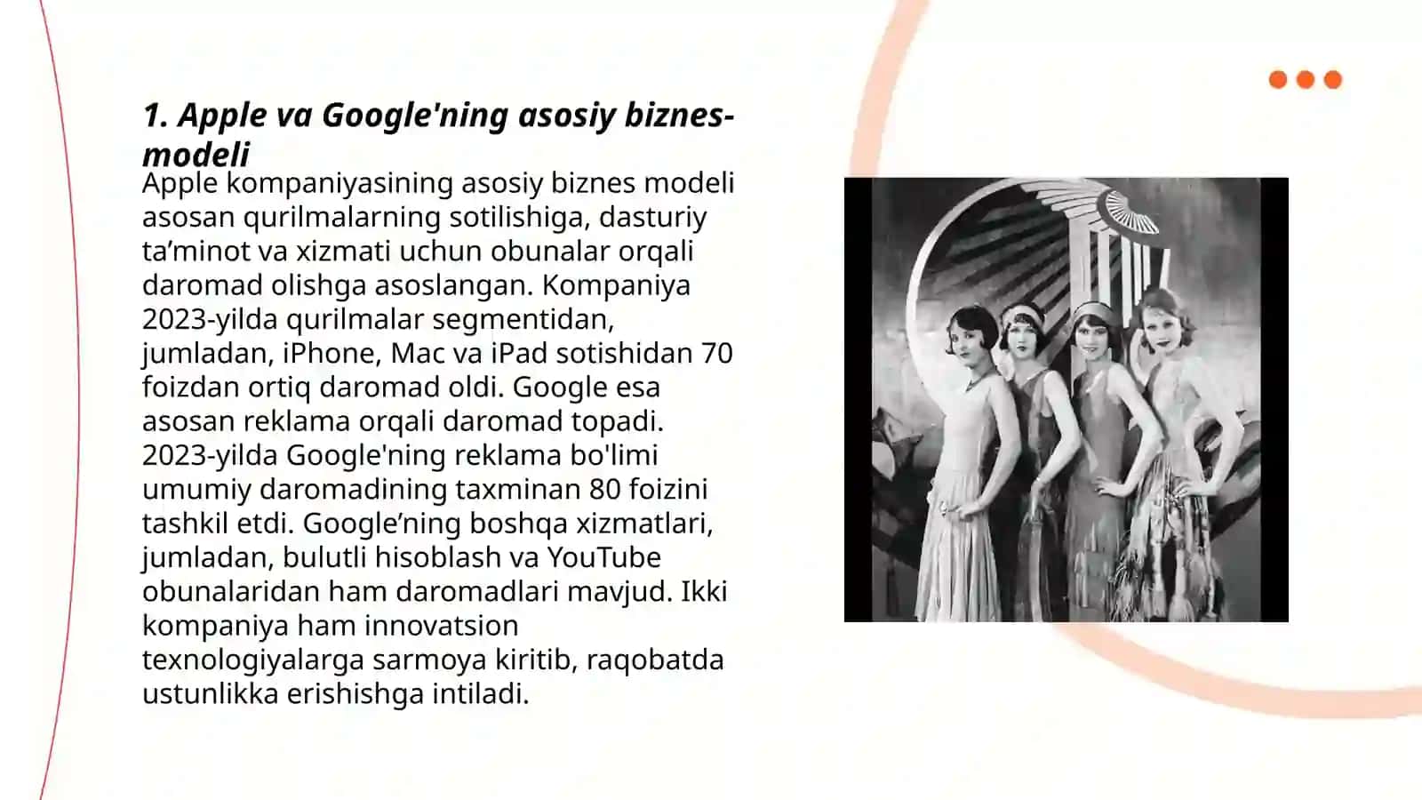 Apple va Google biznes-modellarining ishlash prinsiplari 3