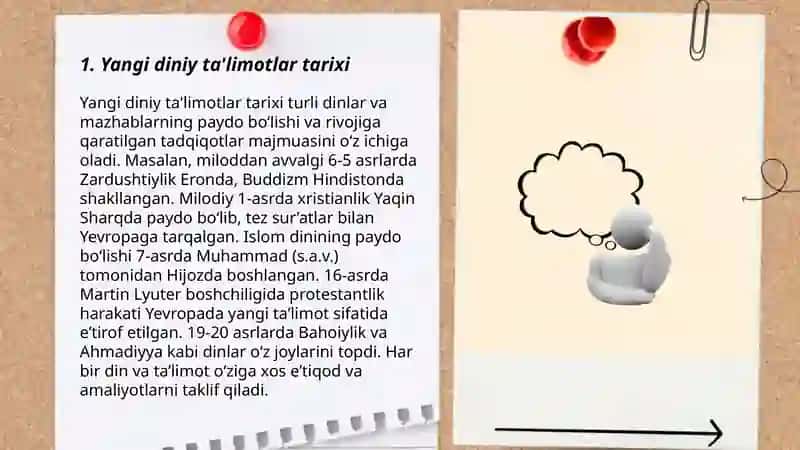 Yangi diniy ta'limotlar va sektalar 3