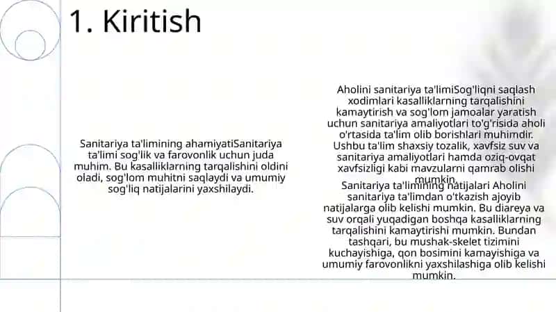 Aholi OʻRtasida Sanitar Oqartiruv Ishlarini Olib Borish Va Uning Natijalari 3