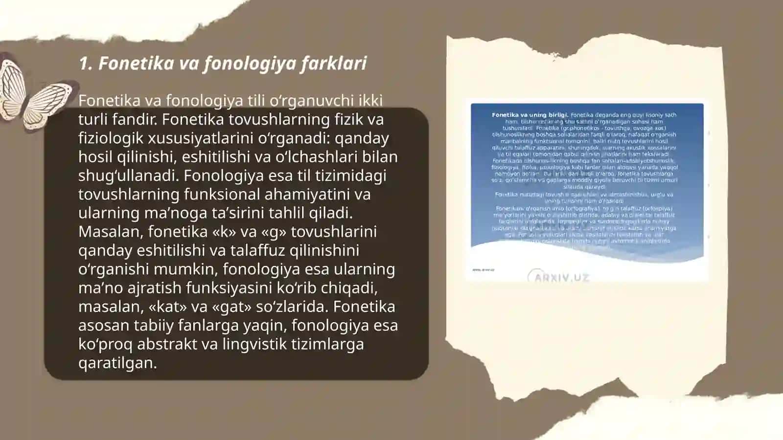 Fonetika va fonologiya masalalari 3