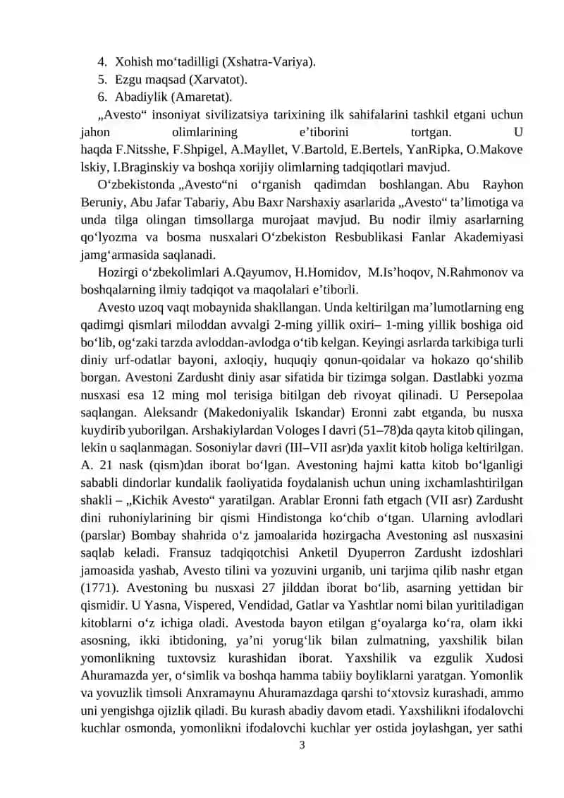 AVESTO VA ADABIIY MANBAALARDA IJTIMOIY PEDOGOGIK G‘OYALAR 3