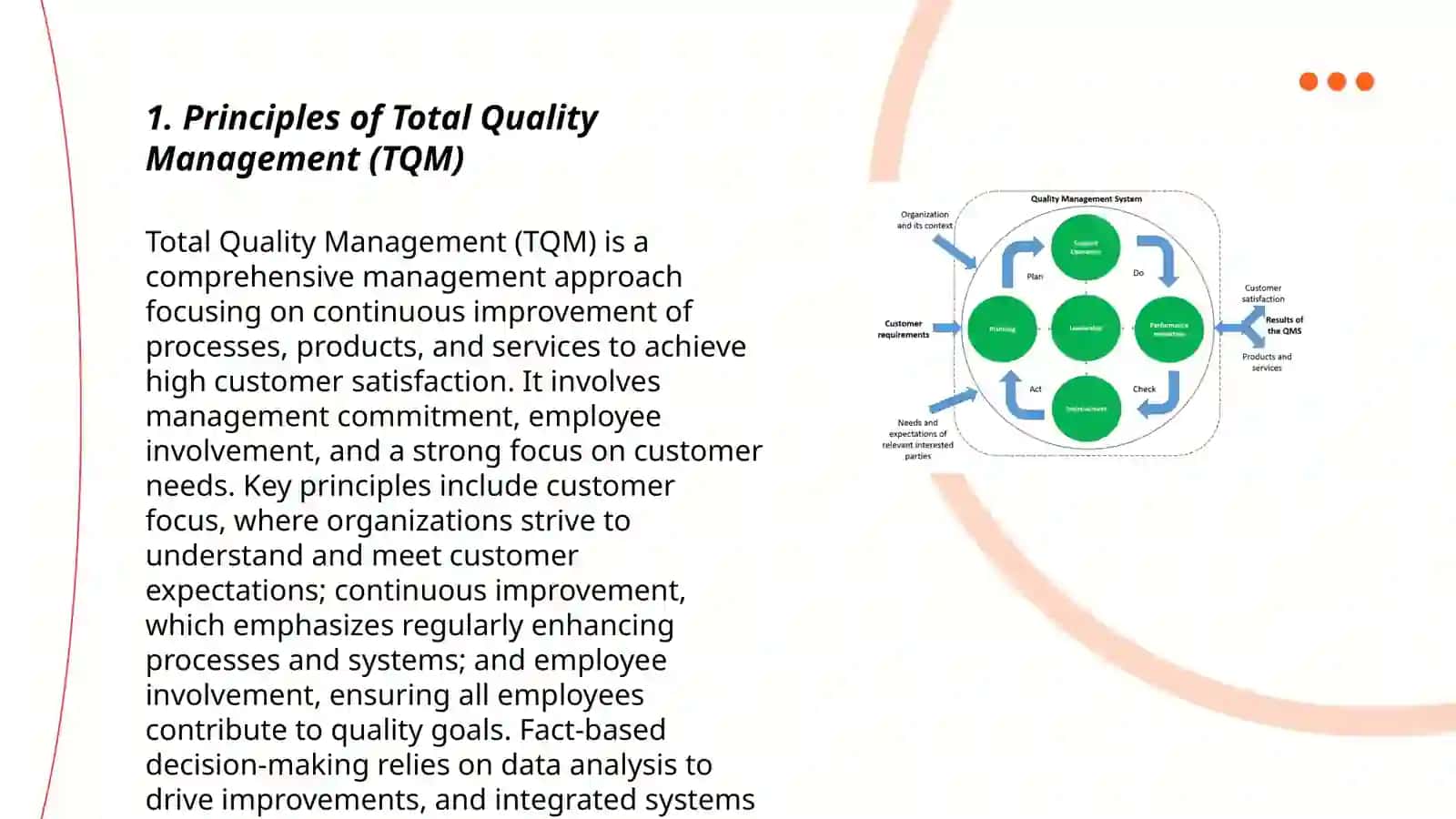 Controlling and total quality management 3