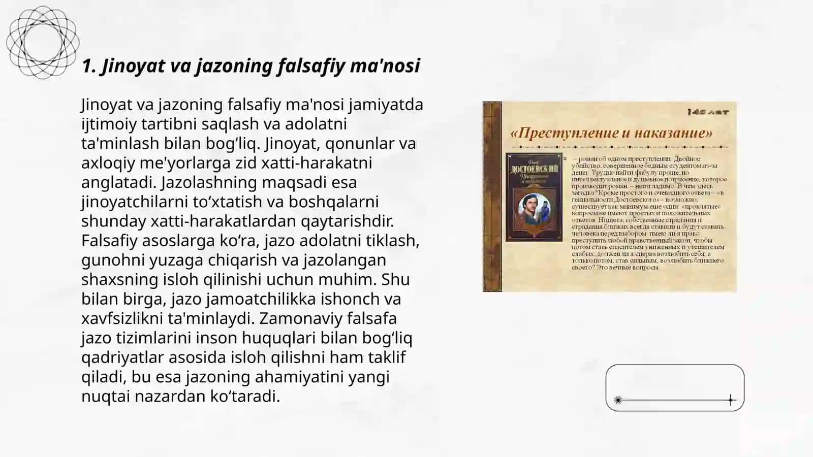 Jinoyat va jazo 3