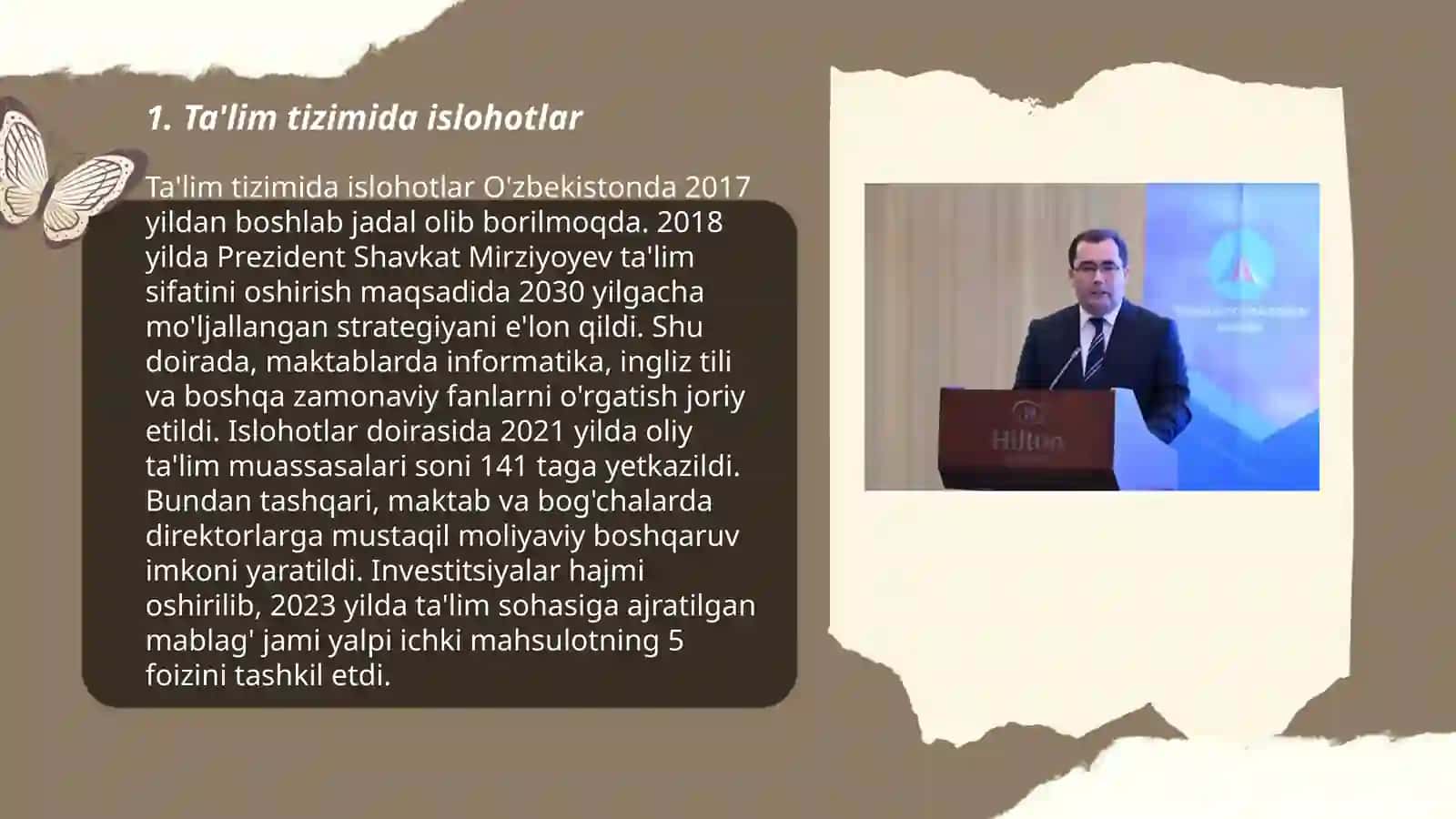 Õzbekistonda ijtimoiy sohada amalga oshirilayotgan õzgarishlar mazmun va mohiyati 3