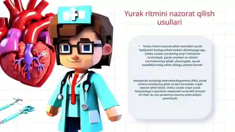 Yurak ritmini nazorat qilish metodlari 3