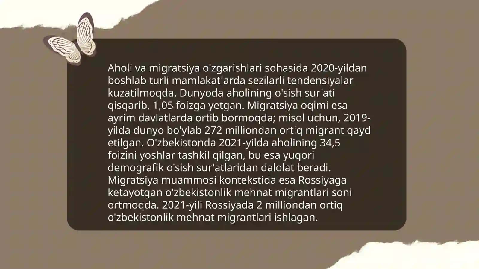 Oʻzbekistonda ijtimoiy oʻzgarishlar 3