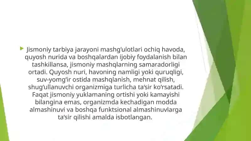 TABIATNING SOG‘LOMLASHTIRUVCHI KUCHLARI VA GIGIYENIK OMILLAR 3