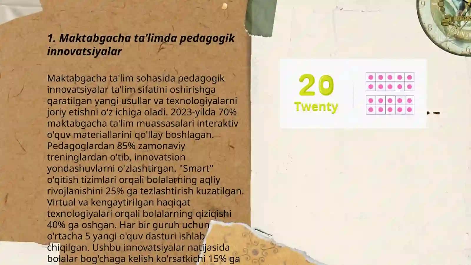 Maktabgacha taʼlimda pedagogik innovatsiyalar 3