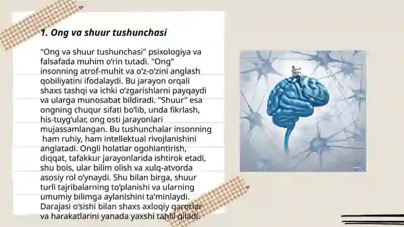 Ong psihologiyasi va neyrofiziologiya 3