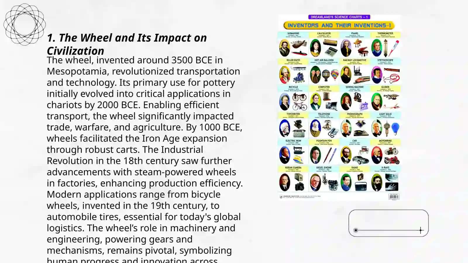 Inventions and the world 3