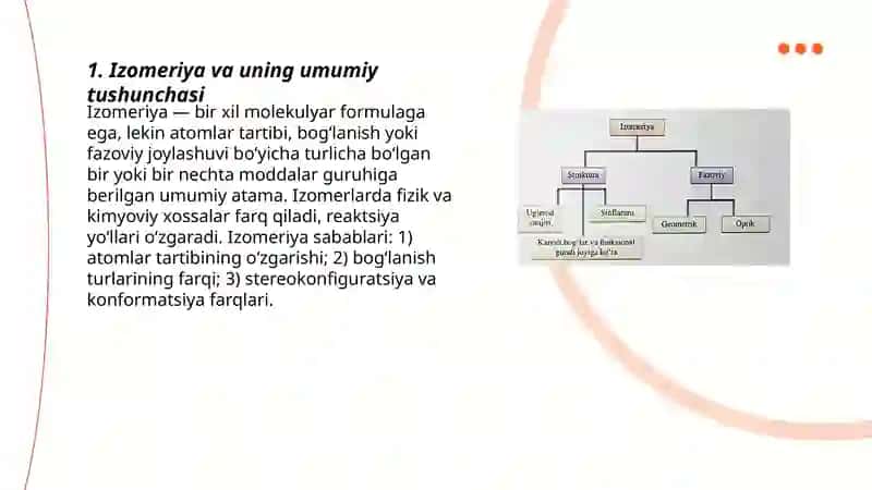 Izomeriya va uning turlari 3