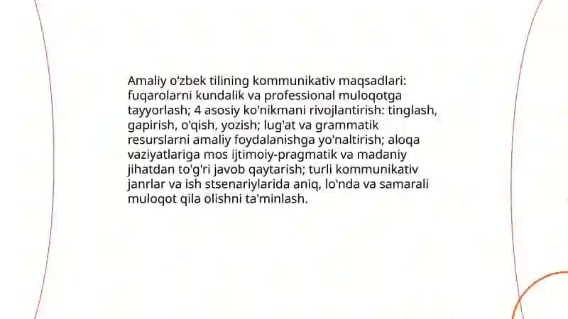 Amaliy oʻzbek tilining maqsad va vazifalari 3