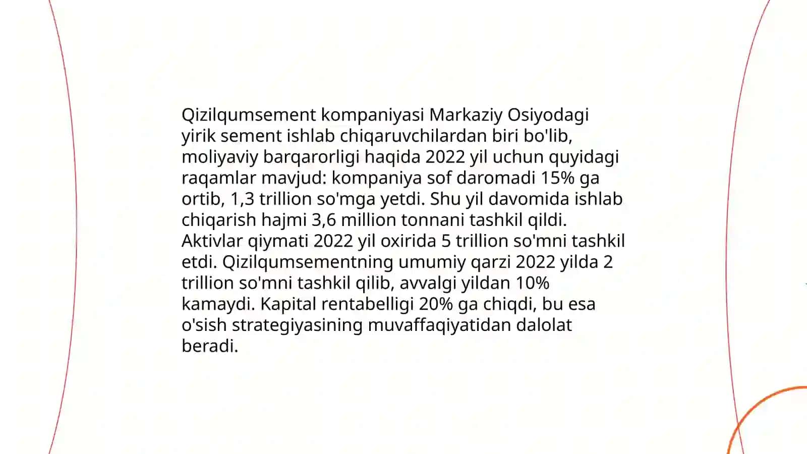 Qizilqumsement moliyaviy ko'rsatkichi 3