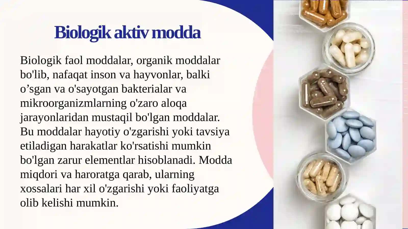 Biologik aktiv moddalar olish texnologiyasi 3