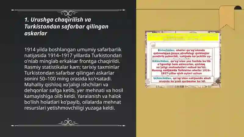 Turkiston XX -asr boshlarida 1900-1917 yillar 3