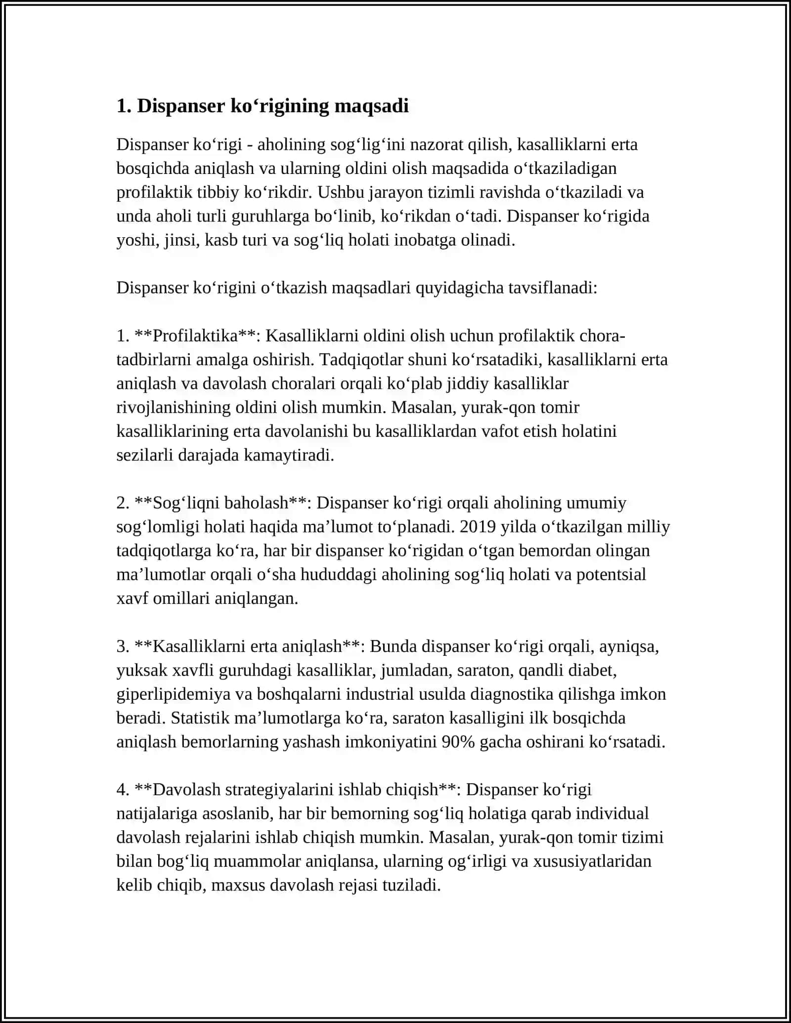 DISPANSER KOʻRIGI HAQIDA 3
