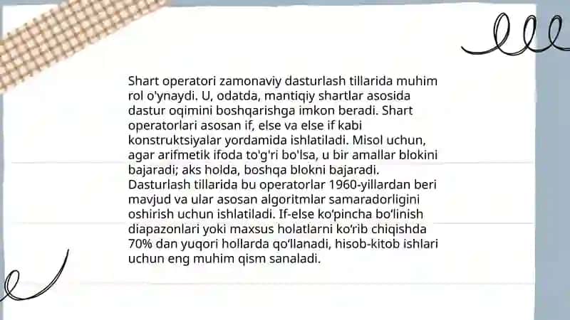 Tarmoqlanuvchi jarayonlarni dasturlash 3