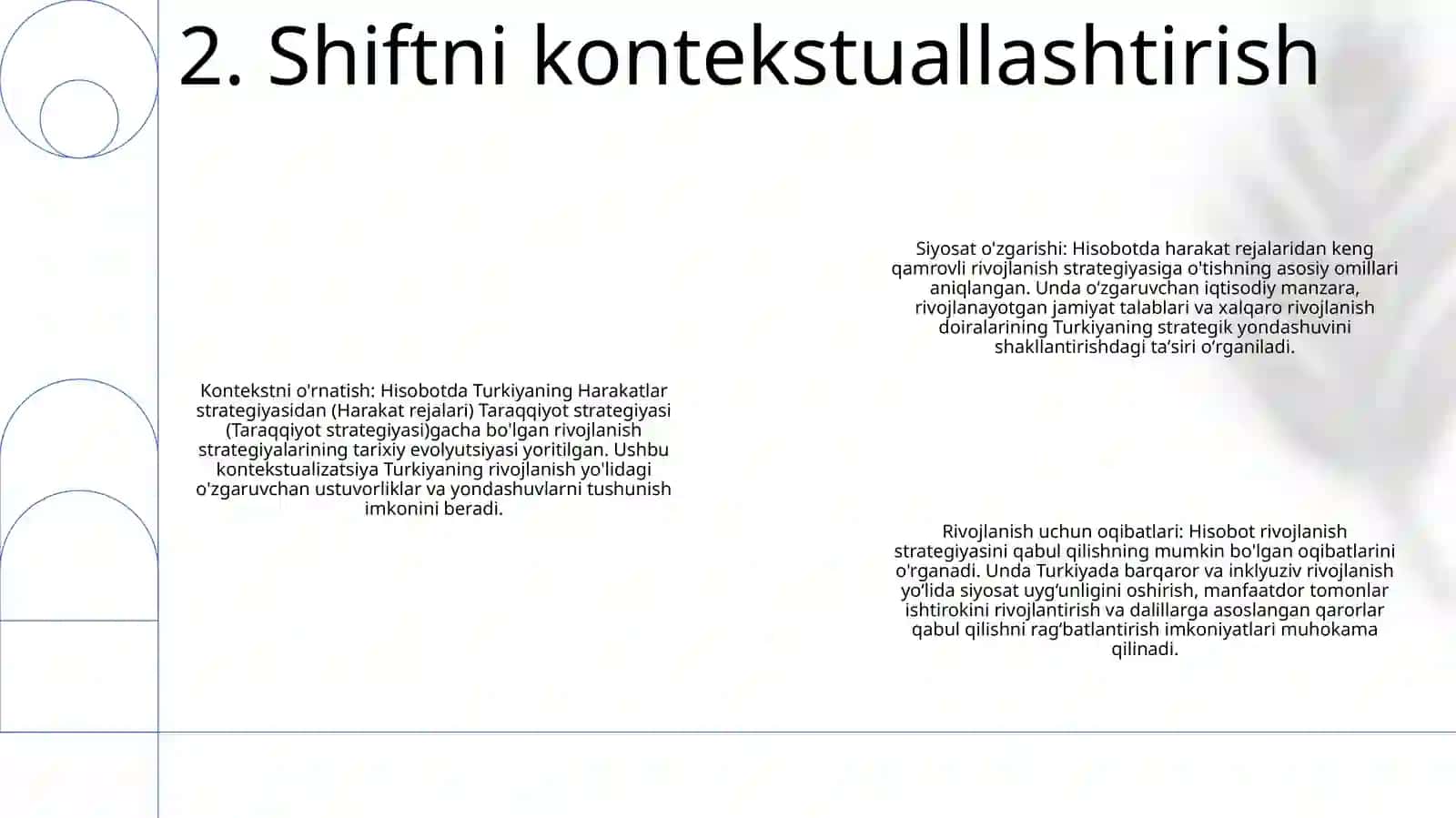 Harakatlar Starategiyasidan- Taraqqiyot Strategiyasi Sari 3
