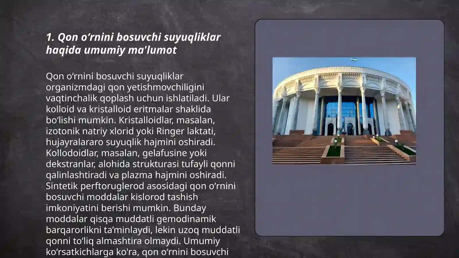 Qon va qon oʻrnini bosuvchi suyuqliklar. Tansfuziologiya va uning asoratlari 3