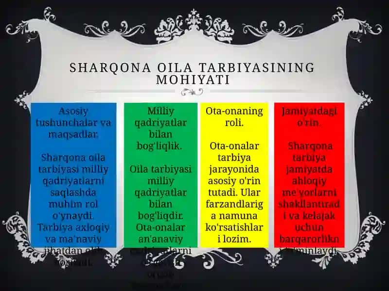 Sharqona oila tarbiyasi milliy qadriyat sifatida 3