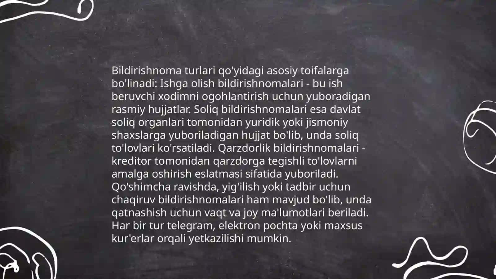 Bildirishnoma 3