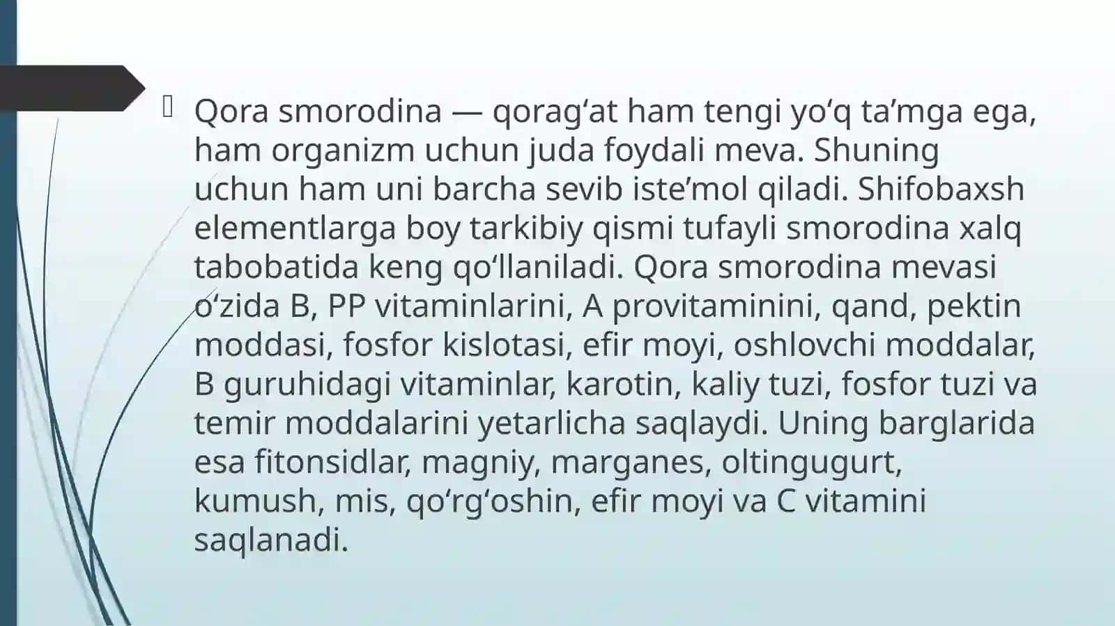 Qora smorodina — qoragʻat 3