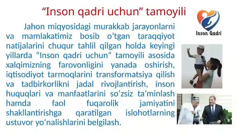YANGI O‘ZBEKISTONDA XALQCHIL VA INSONPARVARDAVLAT QURISHNING IJTIMOIY-SIYOSIYAHAMIYATI 3