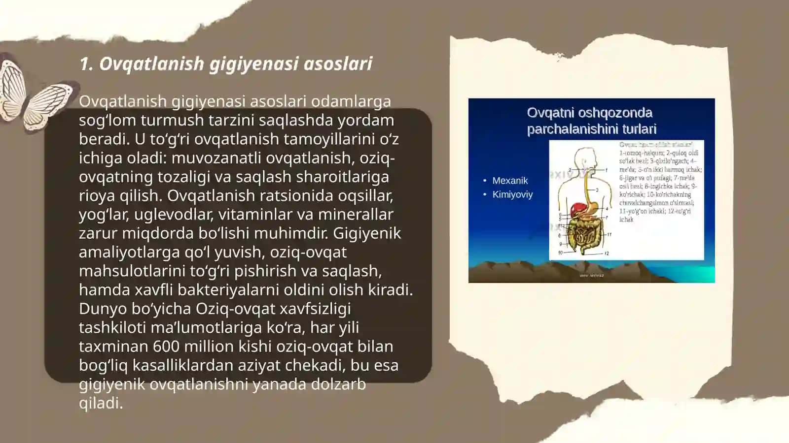 Ovqatlanish gigiyenasi. Ovqatlanish ratsionini tuzish metodlari 3