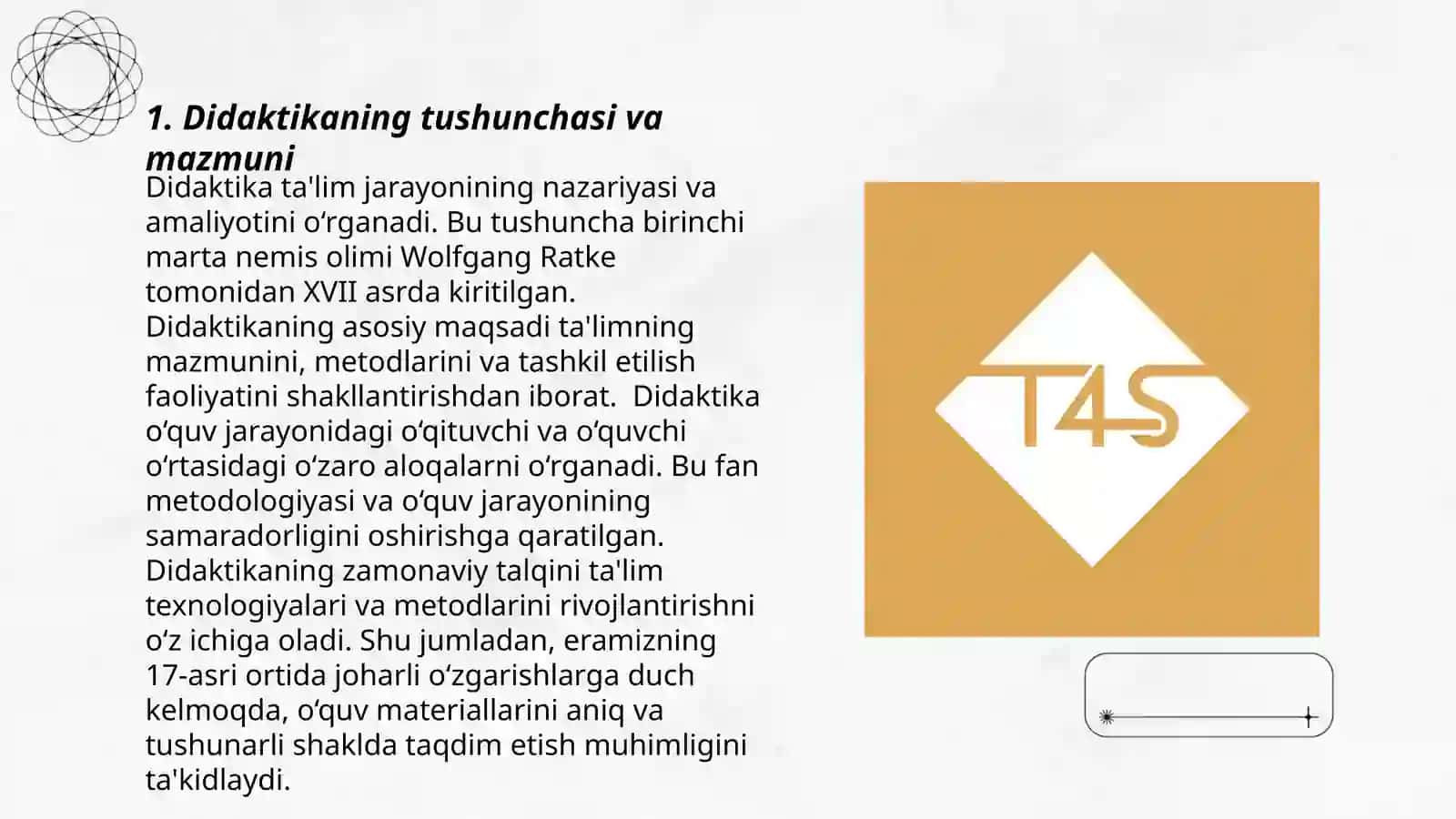 Didaktika ta'lim nazariyasi sifatida 3