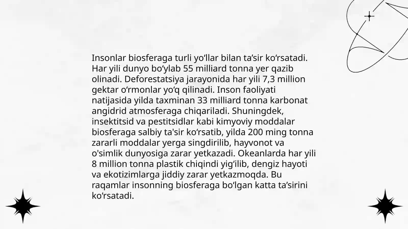 Inson va biosfera 3