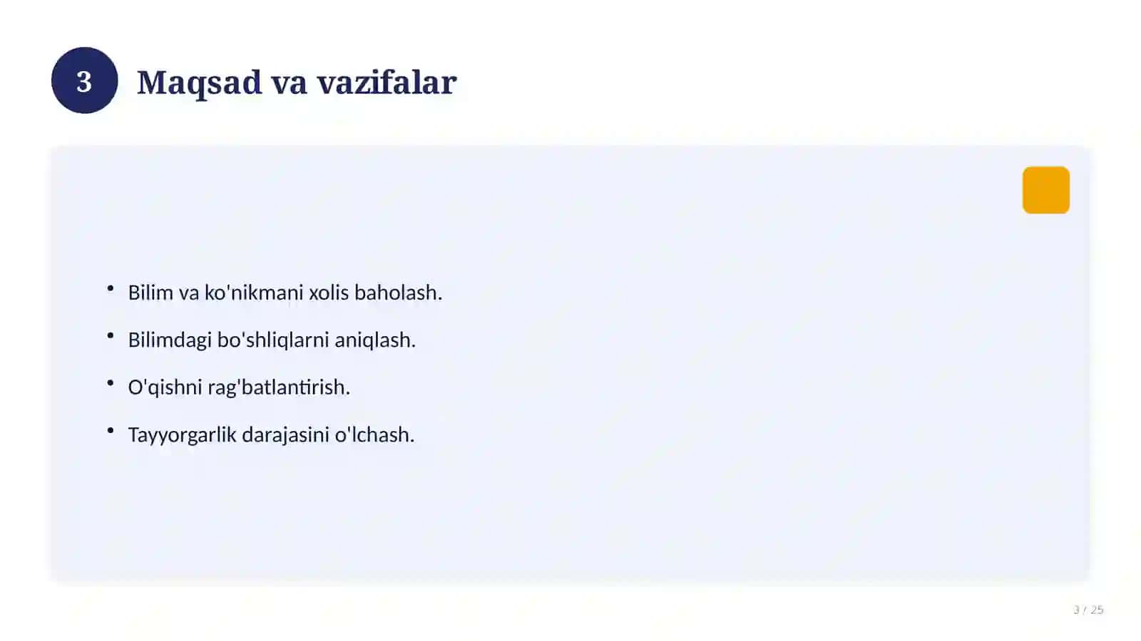 Matematika fanidan 7-sinf test savollari to'plami 3