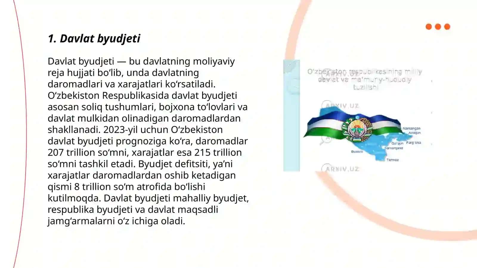 Oʻzbekiston respublikasi moliya tizimi 3