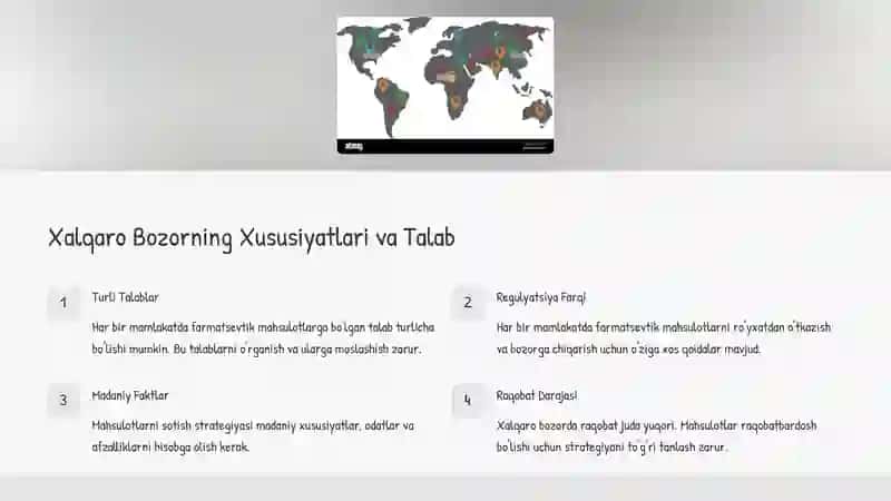 Farmatsevtik Mahsulotlarni Xalqaro Bozorga Chiqarish 3
