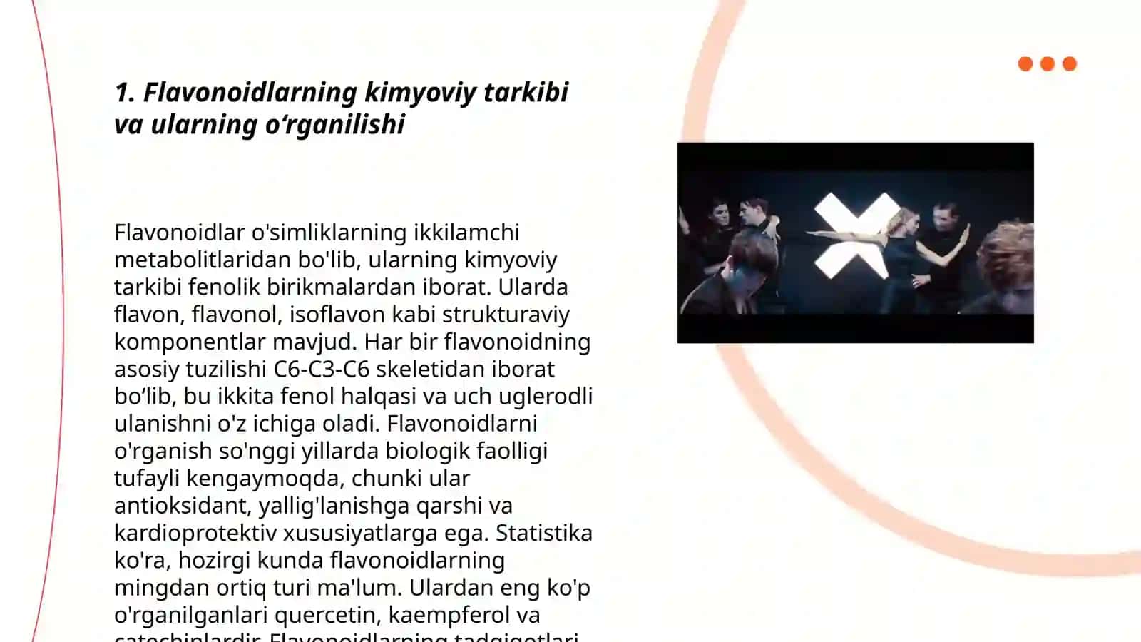 Flavonodilarni o‘rganishda Vatan olimlarining tutgan o‘rni. Uch rangli gunafsha o’simligi 3