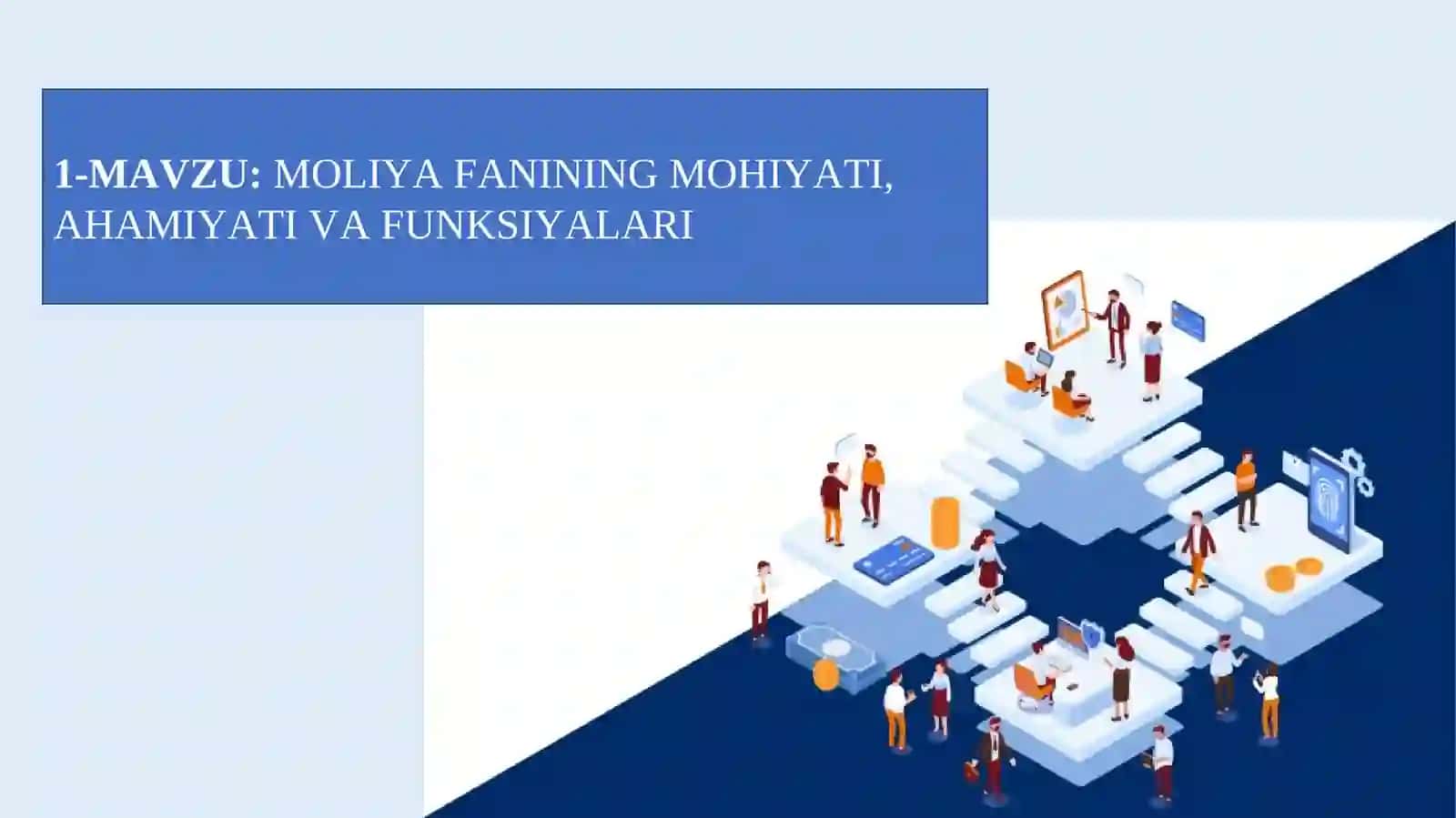 “Moliya, Soliq va Soliqqa Tortish, Kredit Munosabatlari”Fani Sillabusi 3