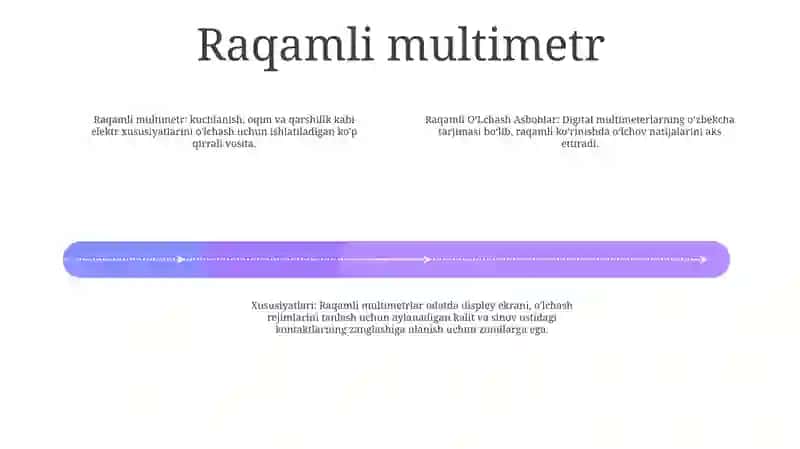 Raqamli OʻLchash Asboblar 3