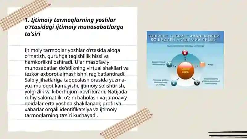 Ijtimoiy tarmoqlarning yoshlar hayotidagi oʻrni 3