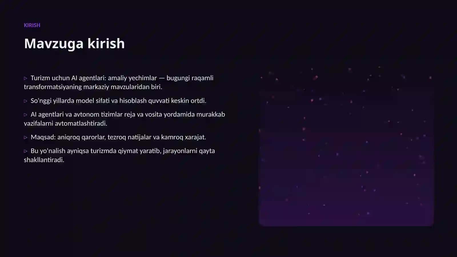 Turizm uchun AI agentlari: amaliy yechimlar 3