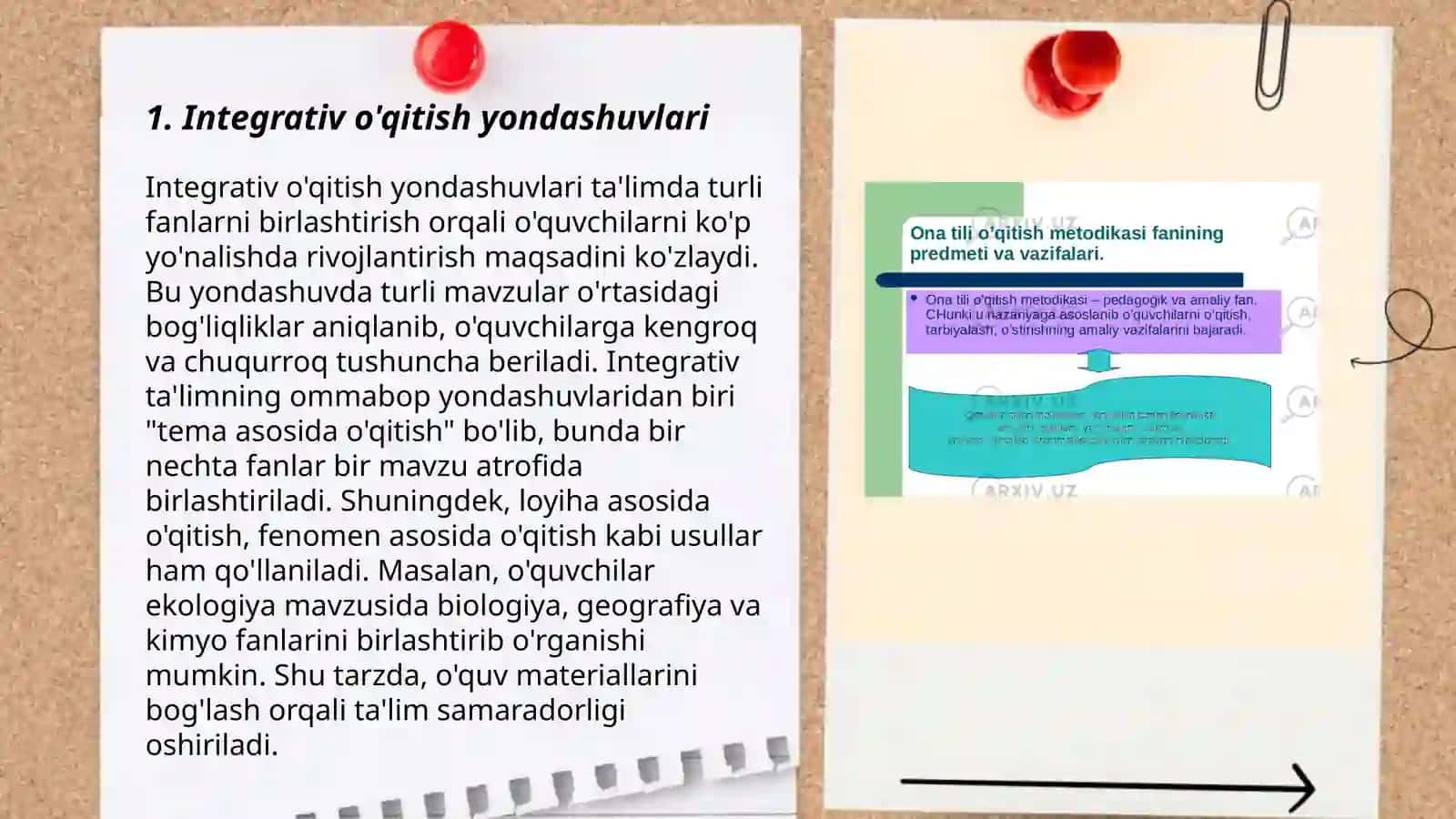Umumiy o'rta ta'lim maktablarida o'qitish jaroyonlarini tashkil etishga doir zamonaviy yondashuvlar 3