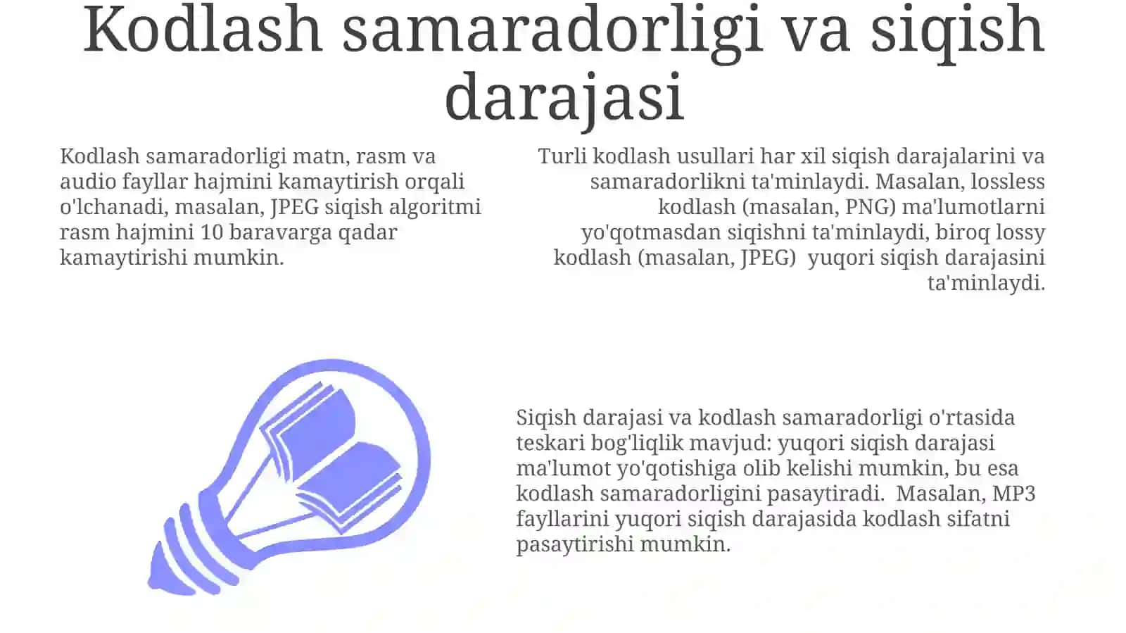 Matn tasvir va ovozli axborotlarni kodlash 3