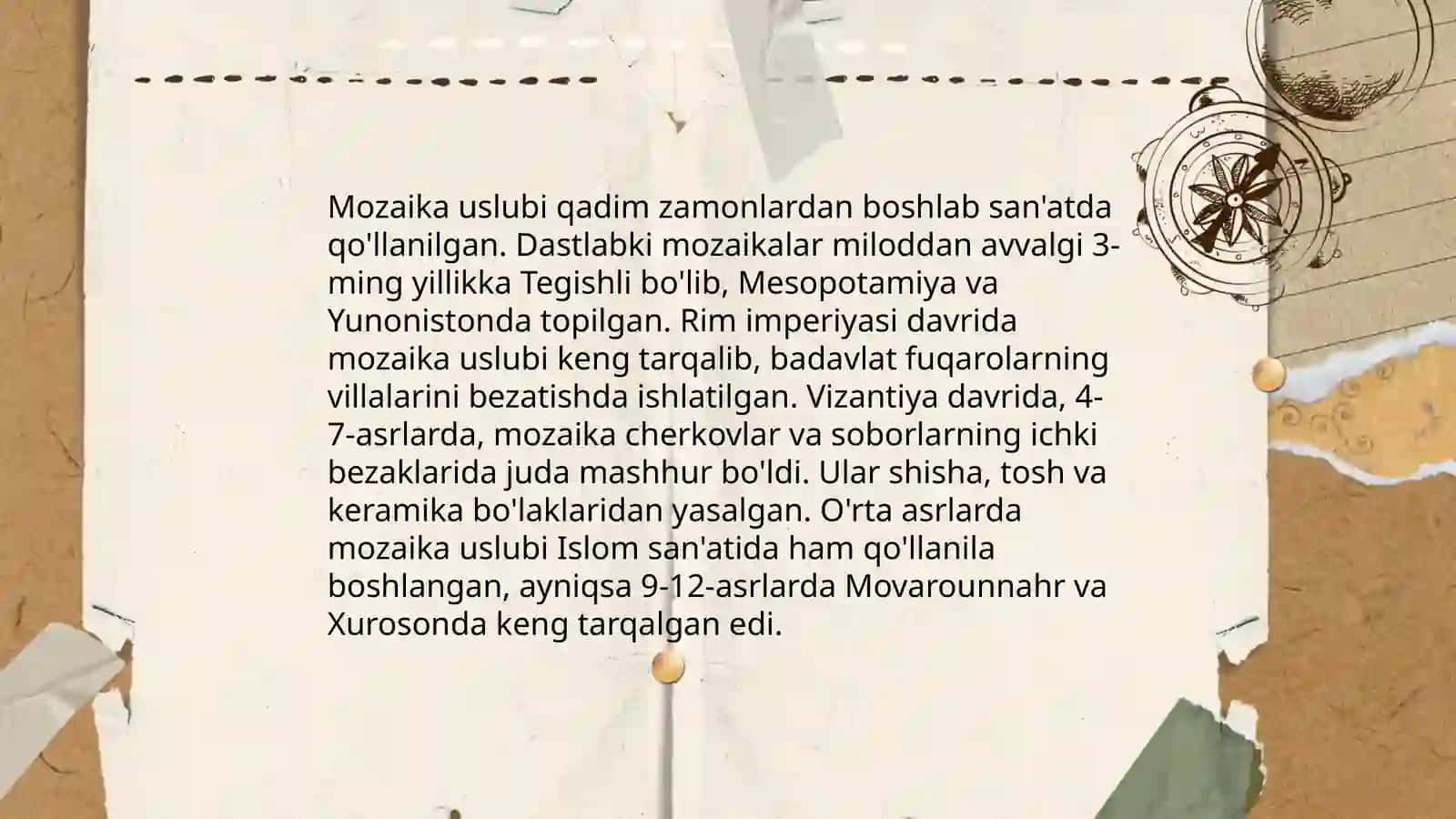 Mozaika uslubida tasvir ishlash 3