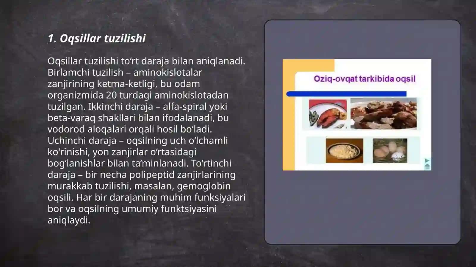 Oqsillar 3